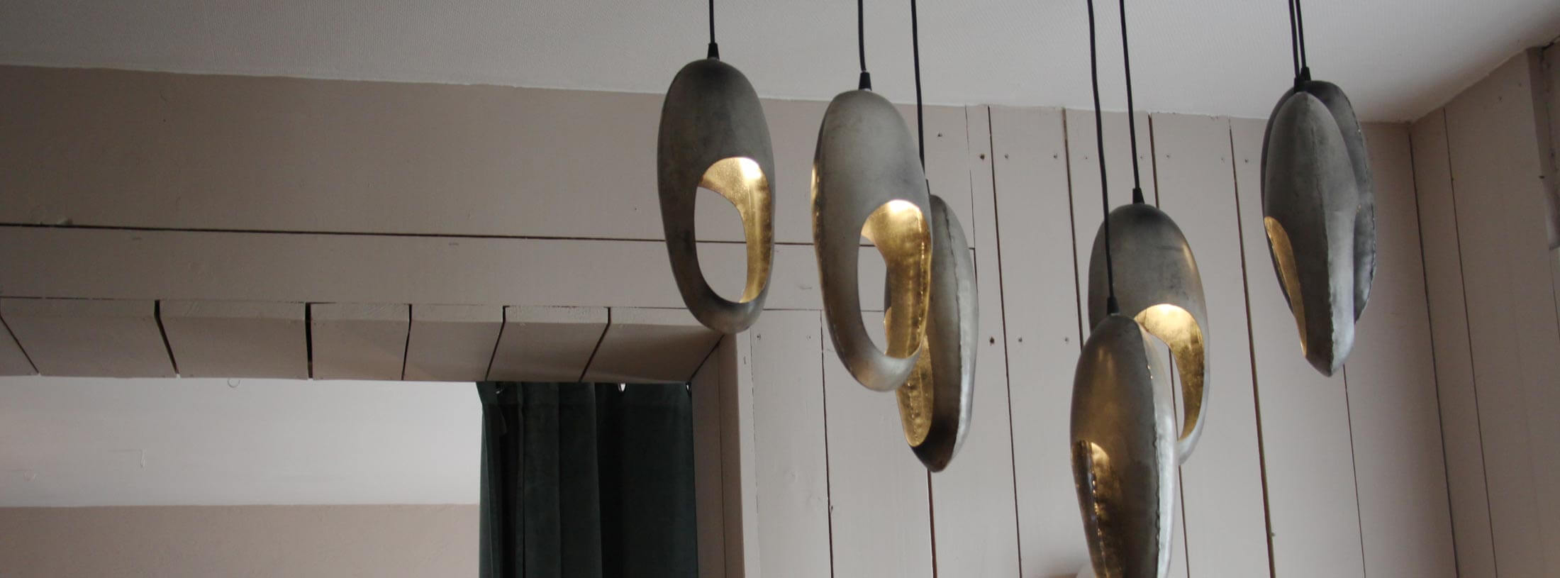 Luminaires de la Salle au rez-de-chaussée du Bouchon & l'Assiette à Illkirch